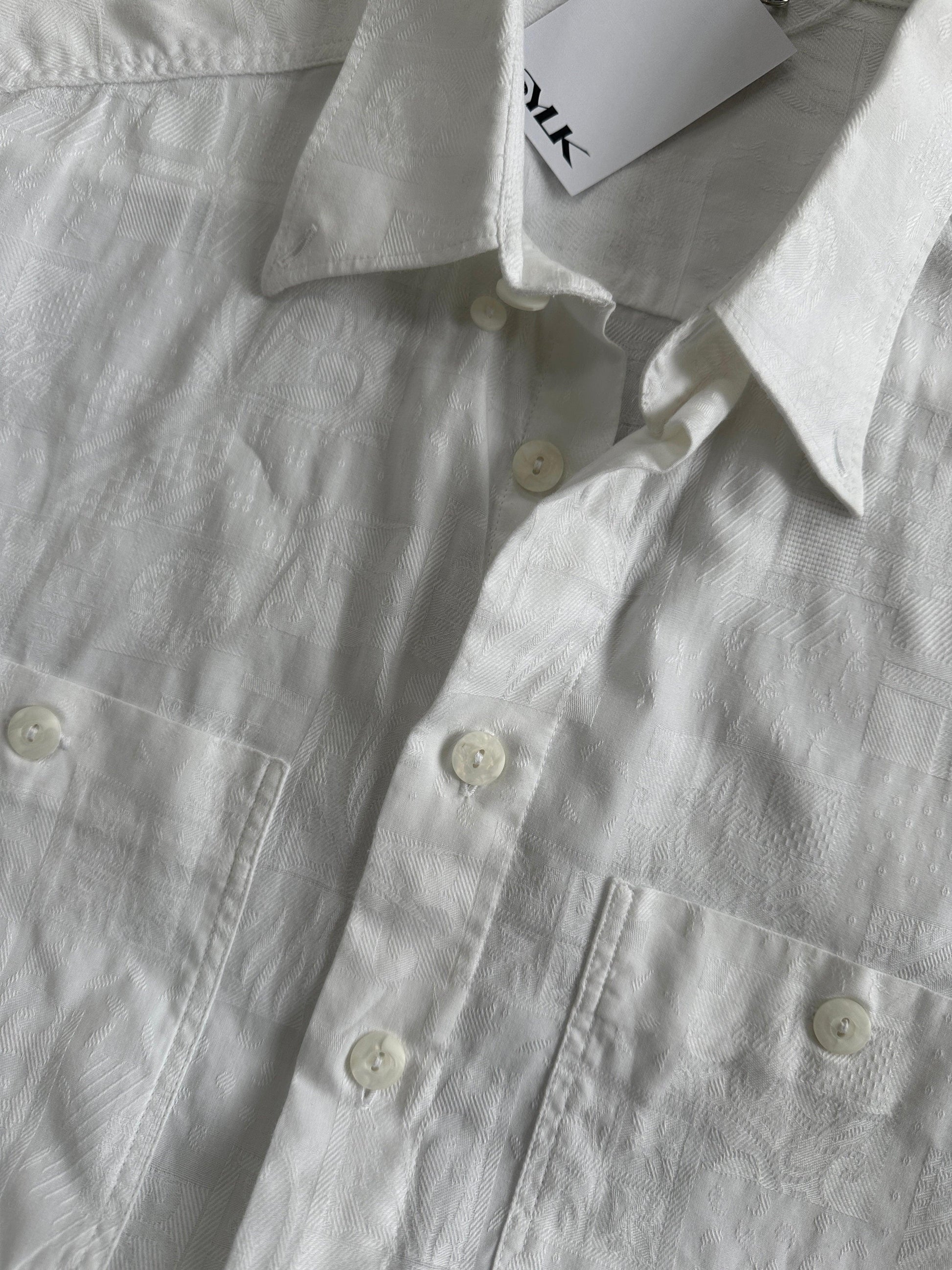 Vintage Embroidery Cotton Shirt - XL - Known Source