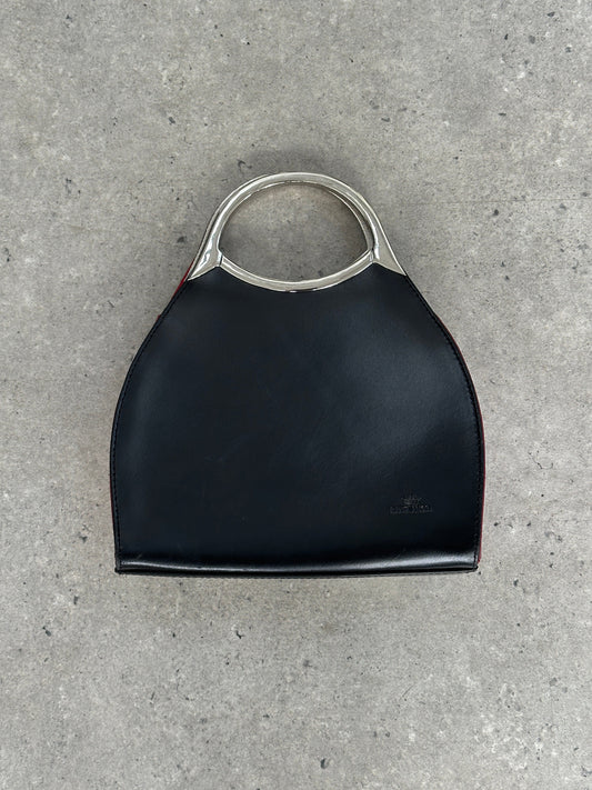 Italian Vintage 2000s Leather Hand Bag