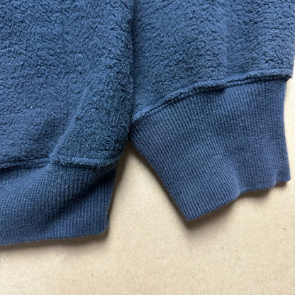 A/W 1987 Brushed Cotton Fleece Blouson Script Jacket