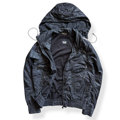 2000's Dolce & Gabbana Multipocket Nylon Jacket (M) | Default Title, Black
