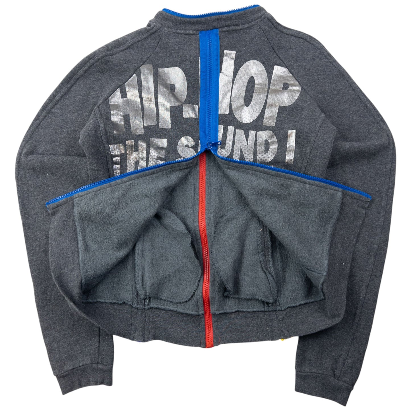 Vintage 2000s Dolce & Gabbana Hip-Hop Multi Zip Jacket Womens Size S