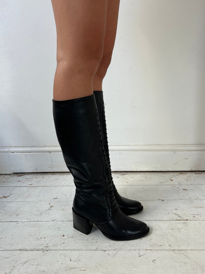 HELMUT LANG BOOTS (EU 37) | DEFAULT TITLE, Black