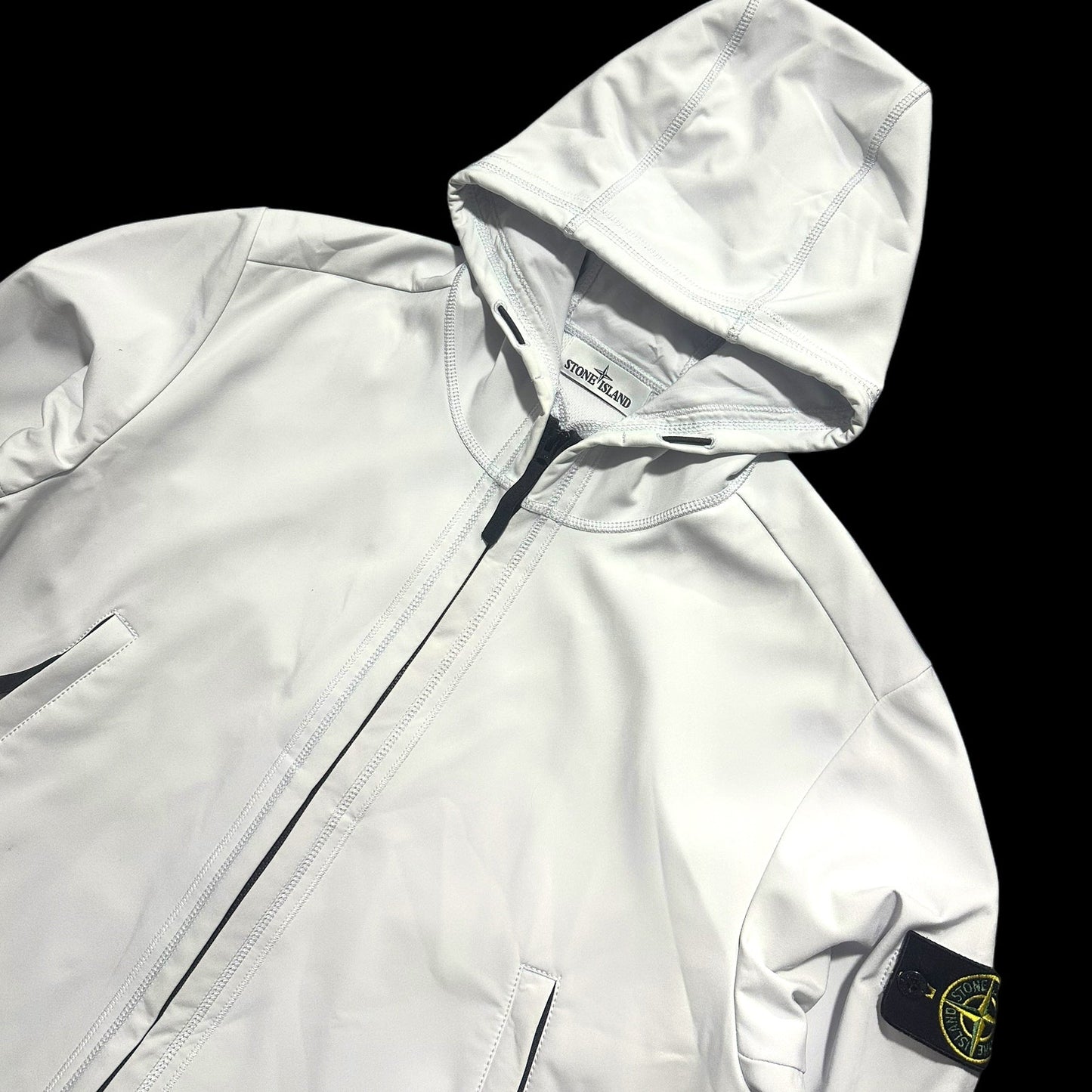 Stone Island Zip Up Soft Shell R Jacket