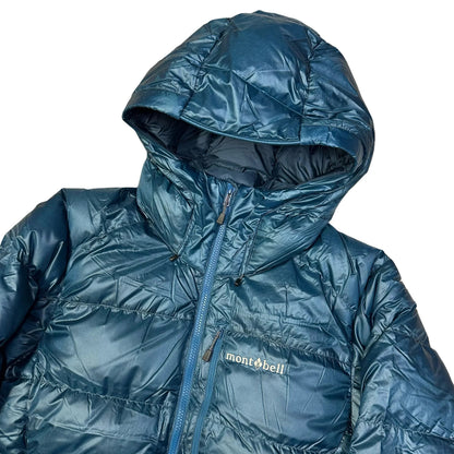 Montbell Alpine Down Parka Puffer Jacket In Blue (S) | Small, Blue