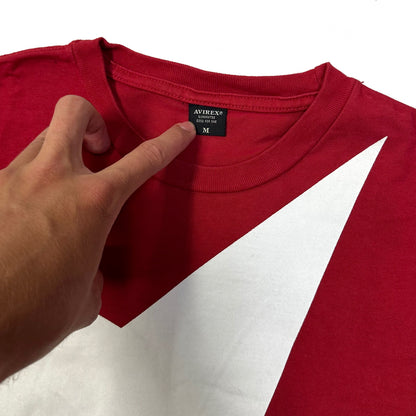 Avirex Star T-Shirt In Red ( M )