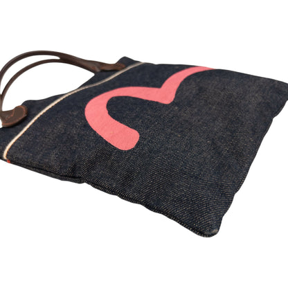 Vintage Evisu Gull Japanese Denim Handbag