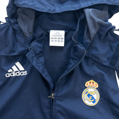 Vintage Adidas Real Madrid Football Jacket Size XL