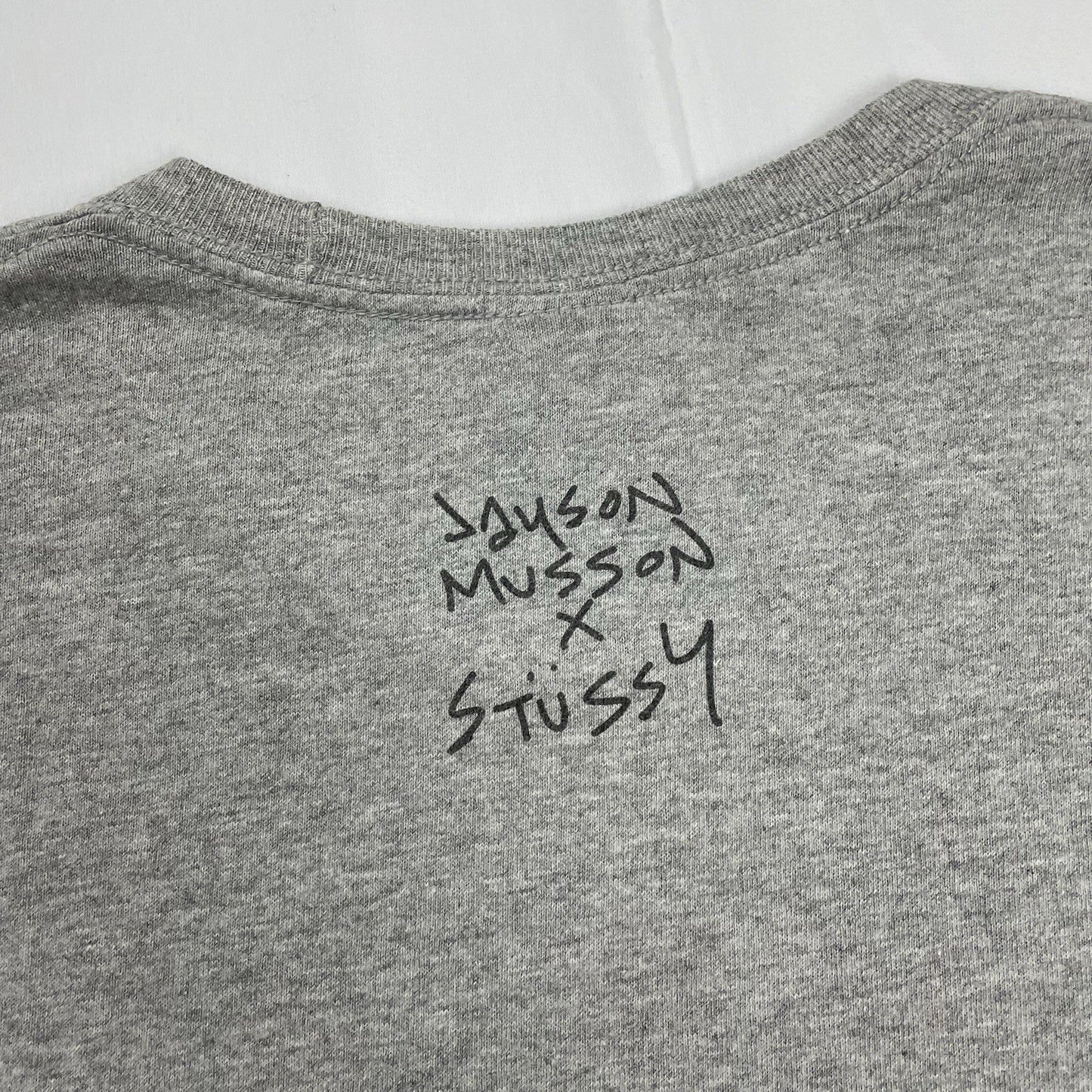 Vintage Stussy Jayson Musson T Shirt, Size Medium | Stussy, Grey