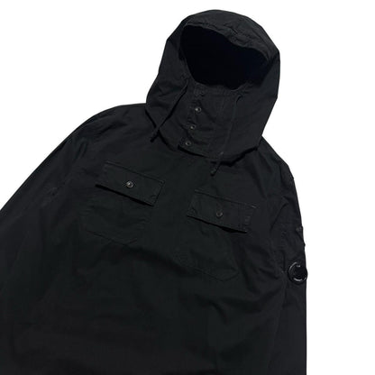 CP Company Pullover Smock Jacket | Large, Black