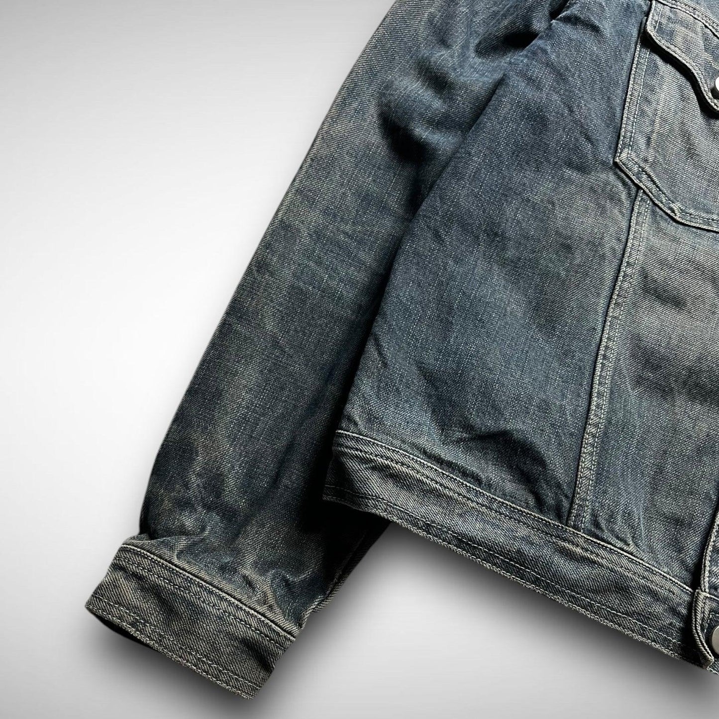 Kenzo Dark Wash Denim Jacket (2000s)