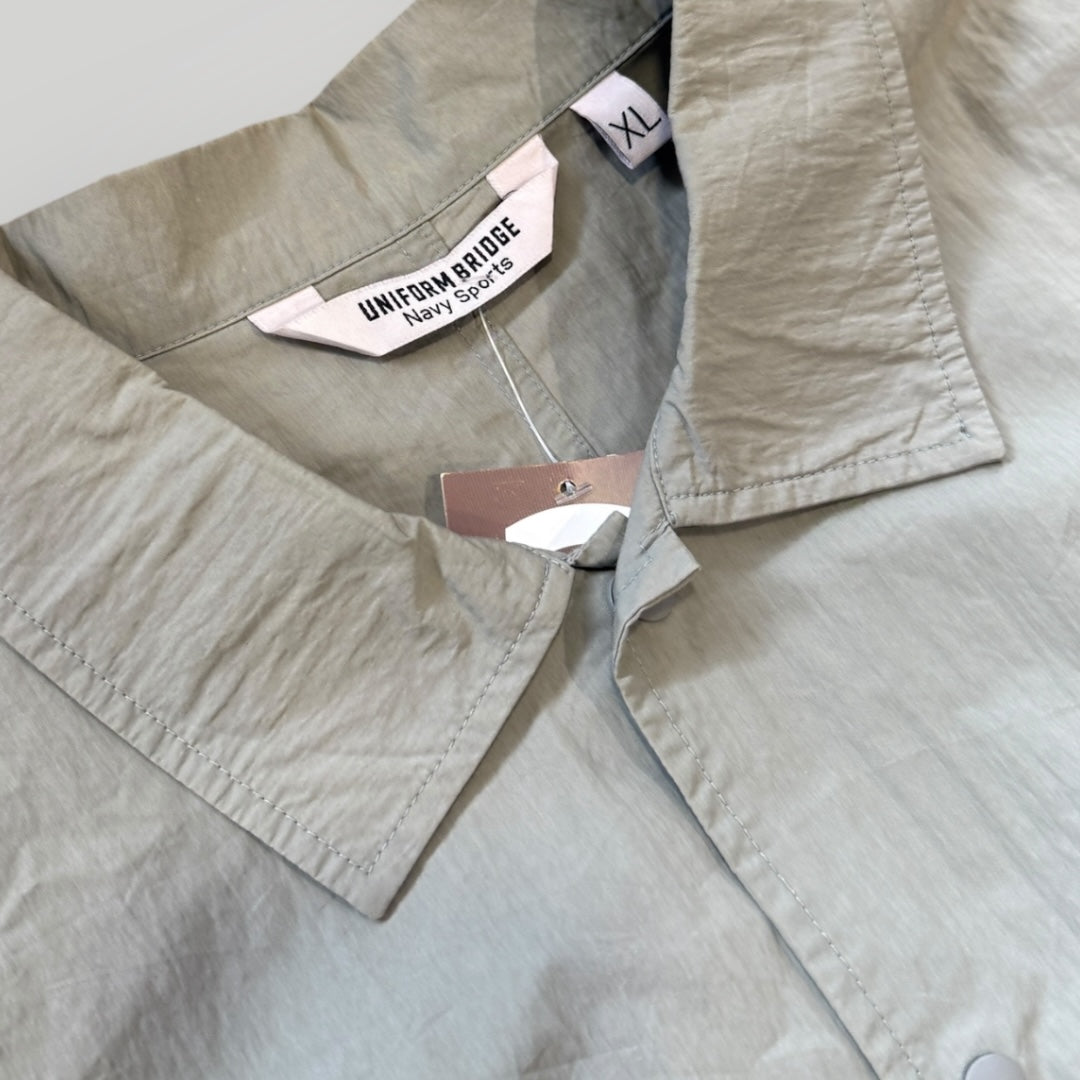 Uniform Bridge Technical Short Sleeve Nylon Pullover XL | Default Title, Light Grey
