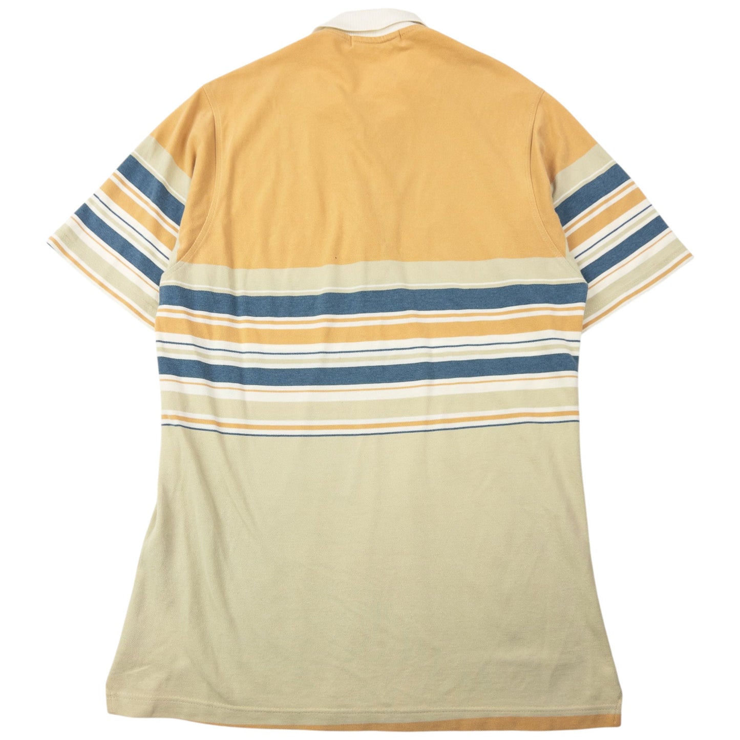 Vintage 90s Burberry Striped Polo Shirt Size S | Small, Red