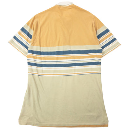 Vintage 90s Burberry Striped Polo Shirt Size S | Small, Red