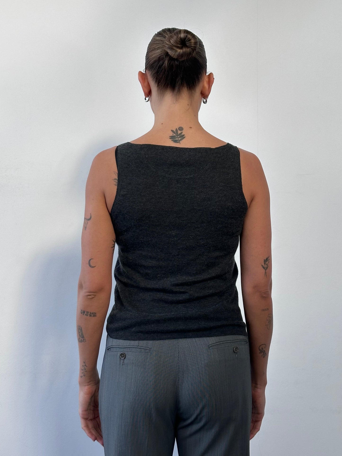 Louis Vuitton Cashmere Silk Sleeveless Vest Top - M