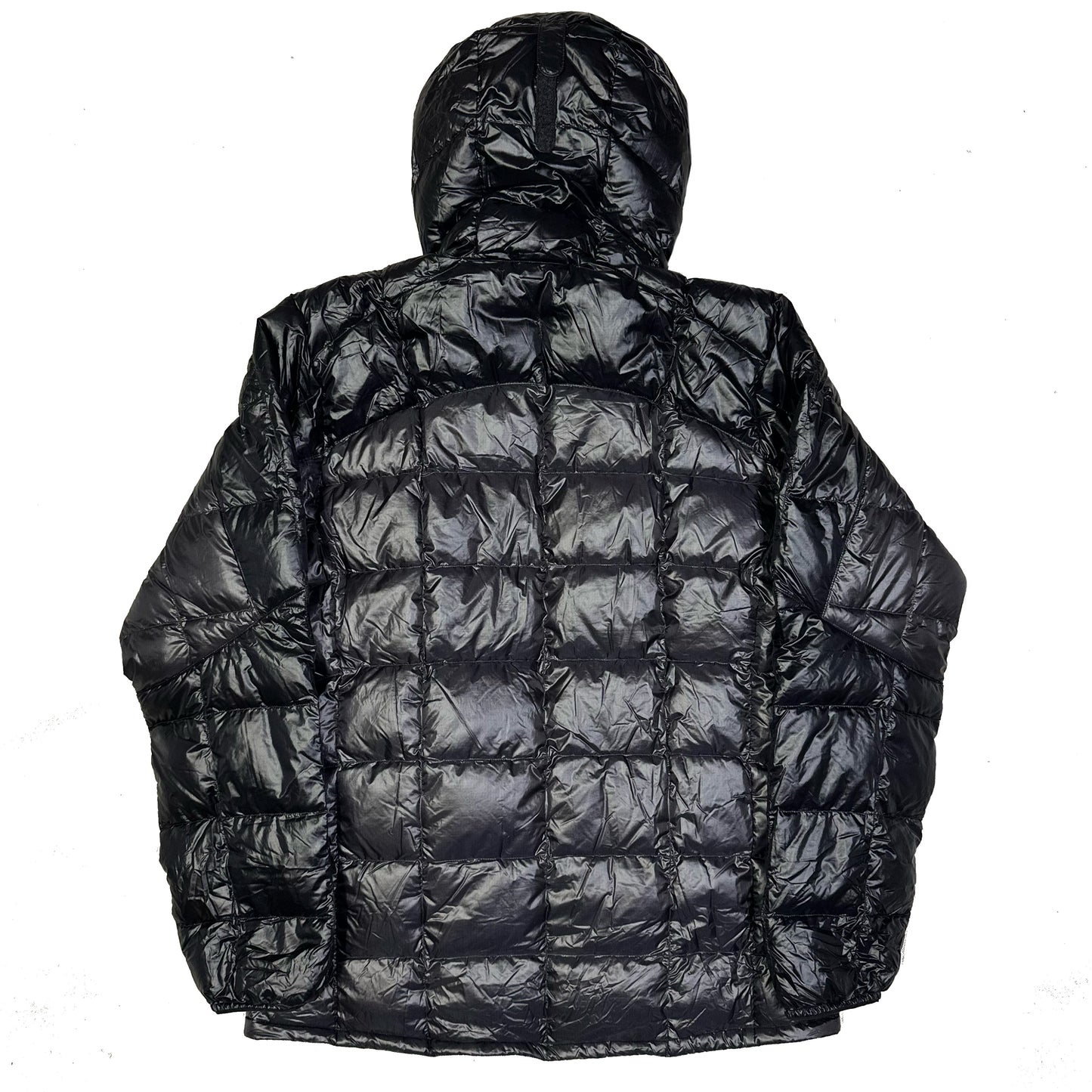 Montbell Superior Down Parka Puffer Jacket In Black & Grey ( L )