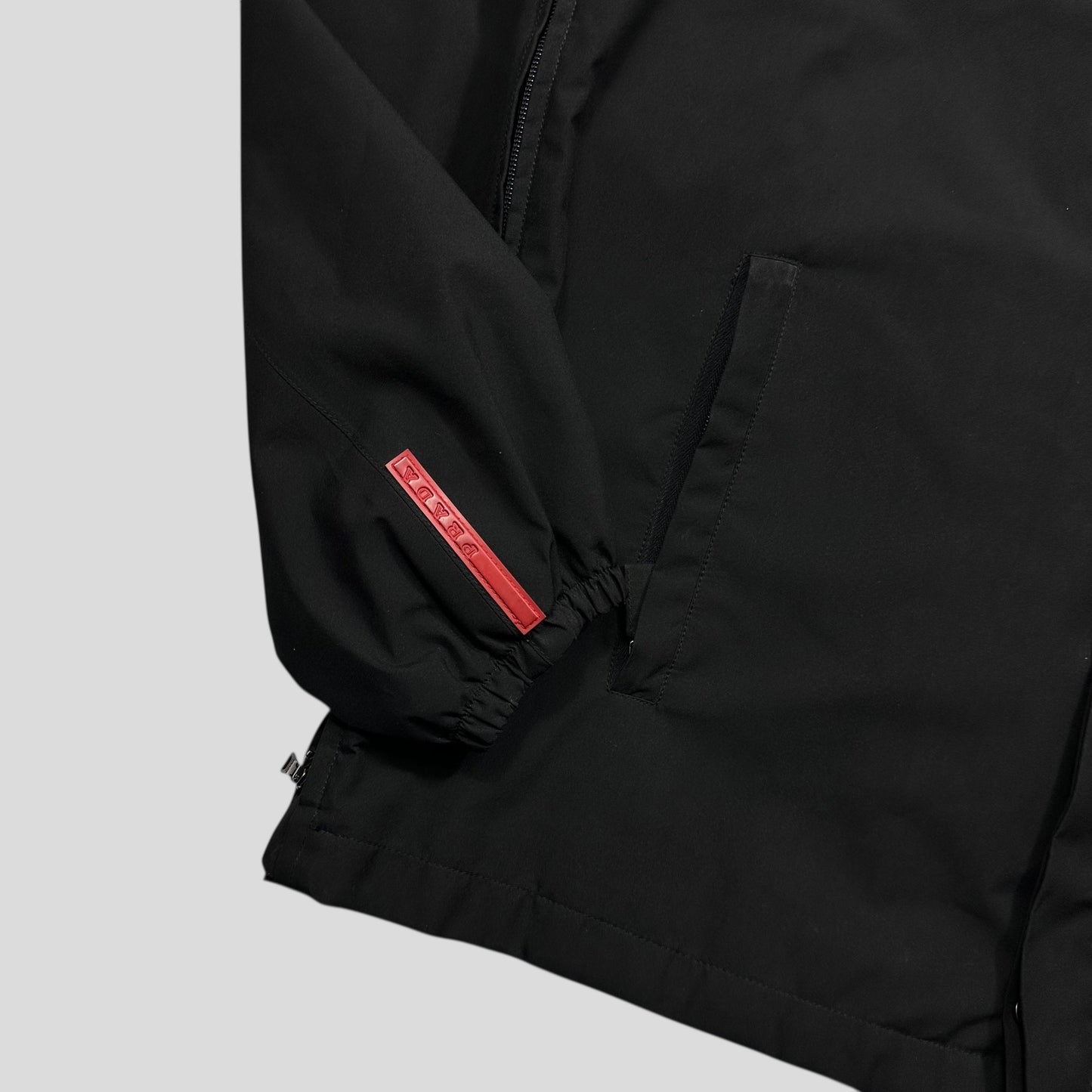 Prada Sport 00’s Goretex Nylon Stash Pocket Hood Jacket - XL