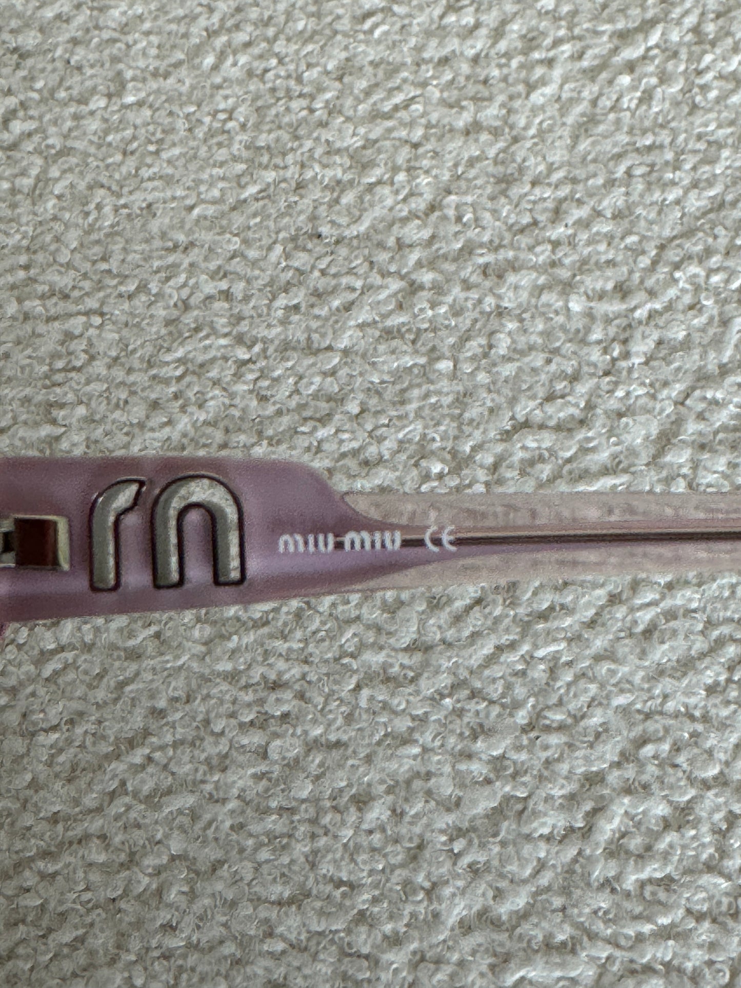 2000s Miu Miu ‘M’ Sunglasses | O/S, Red