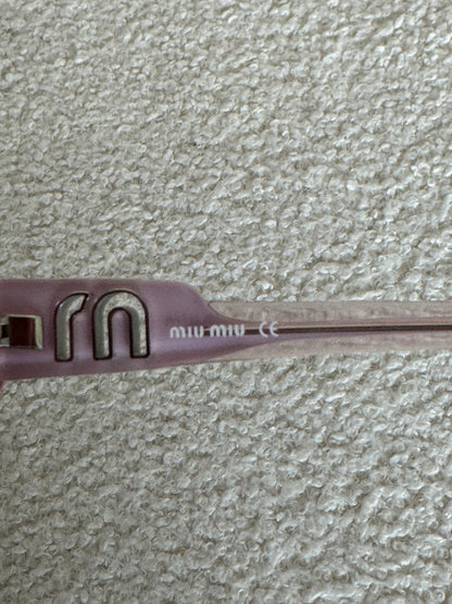 2000s Miu Miu ‘M’ Sunglasses | O/S, Red