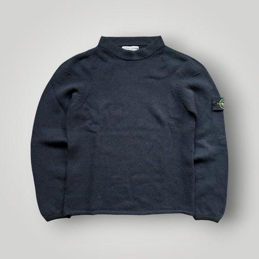 Stone Island AW/04 Virgin Wool Mock Neck Knit S