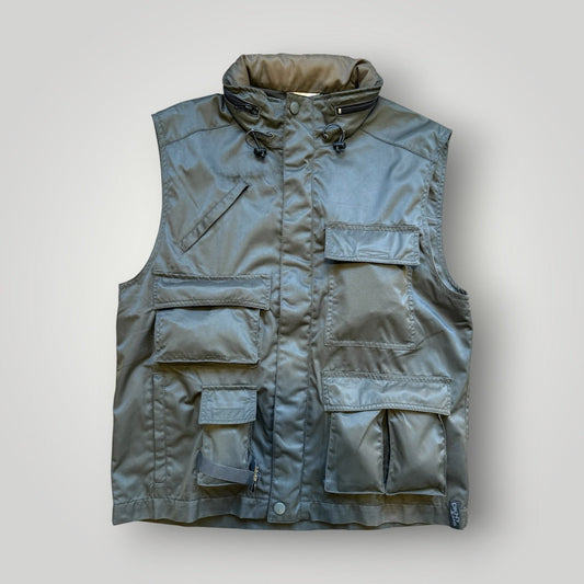 2000's DKNY Technical Multi-pocket Ripstop Vest L