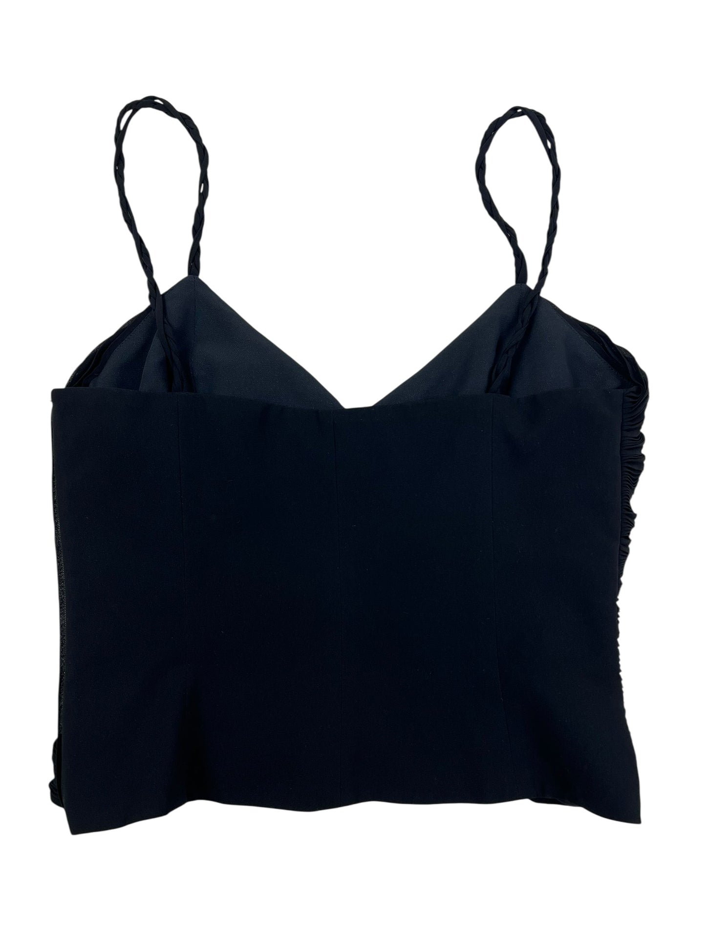 Emporio Armani pleat top | Black, Black