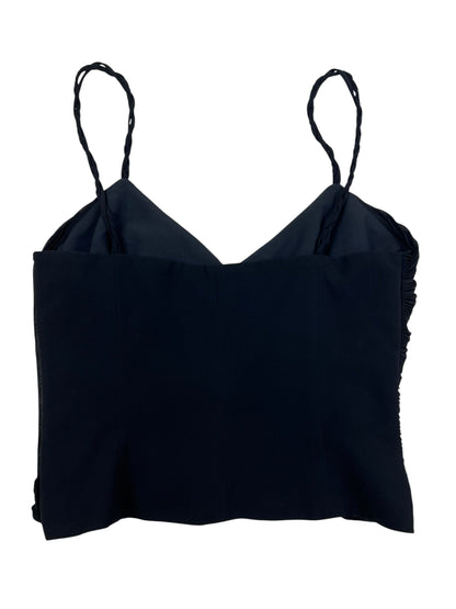 Emporio Armani pleat top | Black, Black