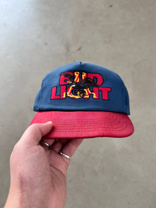 1990’s Bud Light Eagle Cap | O/S, Blue