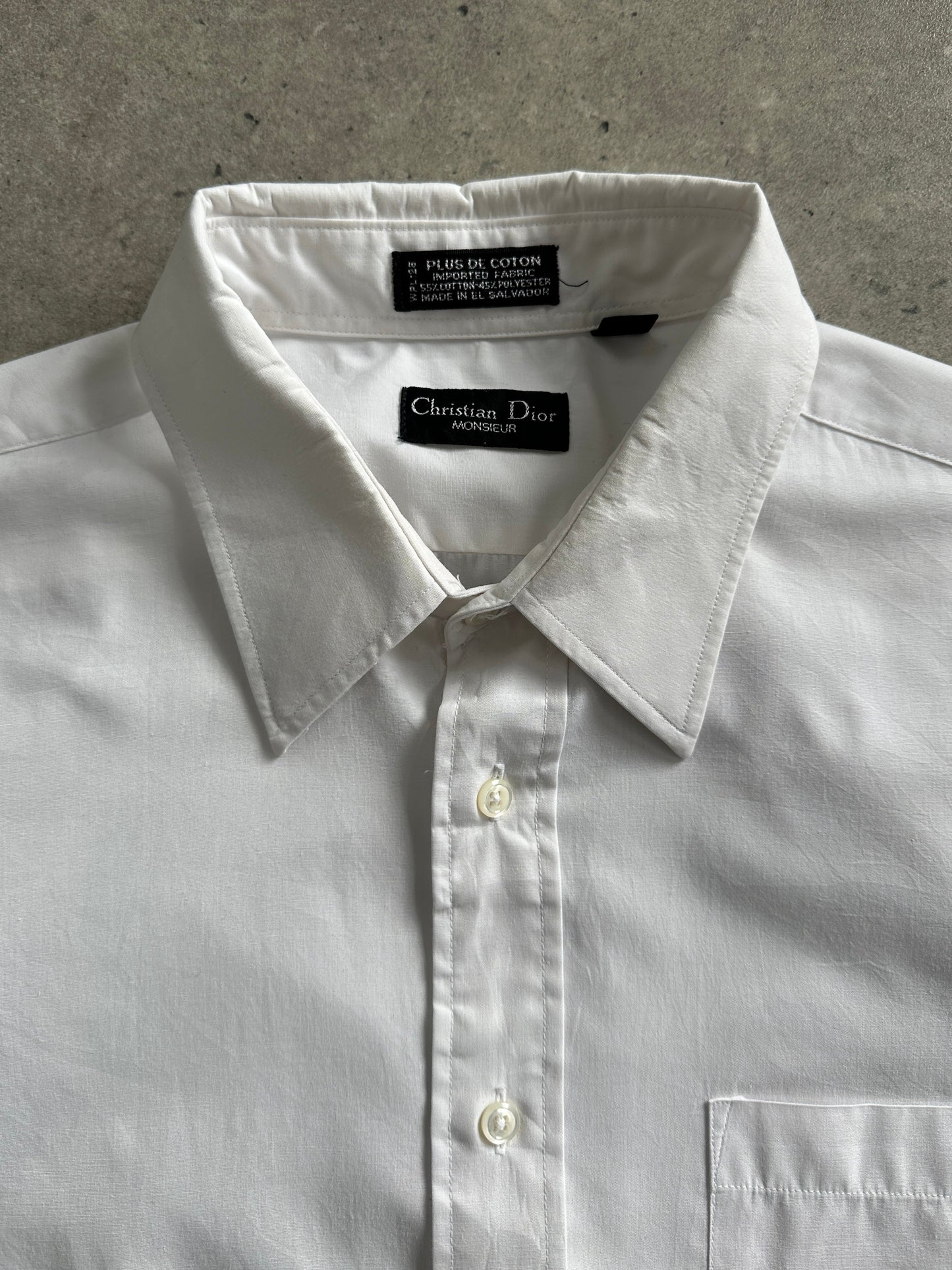 Christian Dior Monsieur Cotton Shirt - L/XL