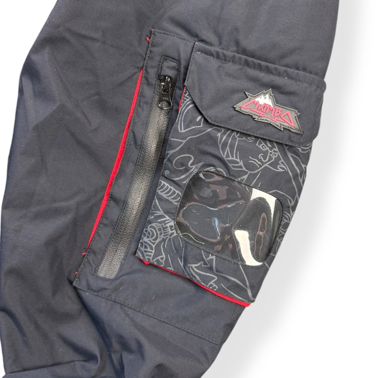 2000's Mambo Samurai Visor Jacket (L) | Default Title, Black