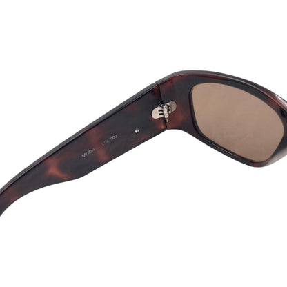 Vintage 90s Gianni Versace Tortoise Shell Sunglasses | O/S, Brown