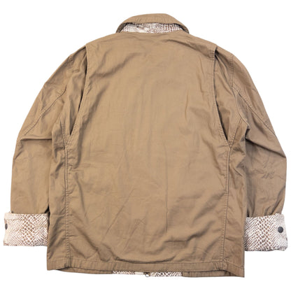 Vintage 2000s PPFM Snake Zip Up Jacket Size S | Small, Brown
