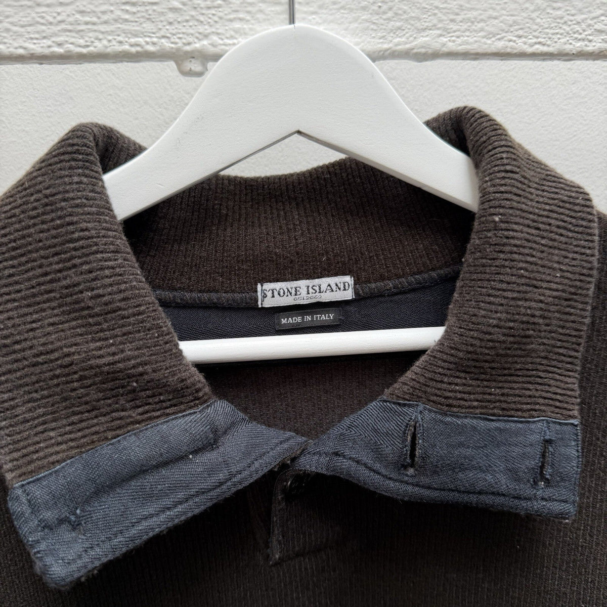 00’s Stone Island Compass Knit Jumper (XL) | Extra Large, Brown