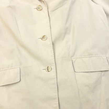 Vintage 80s Burberry Commuter II Trench Jacket Womens Size XL | XL, Beige