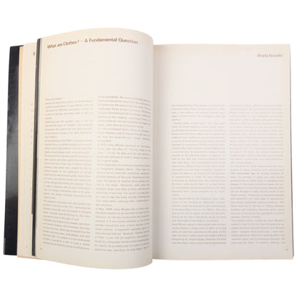 Vintage 1978 Issey Miyake East Meets West Photography Coffee Table Book