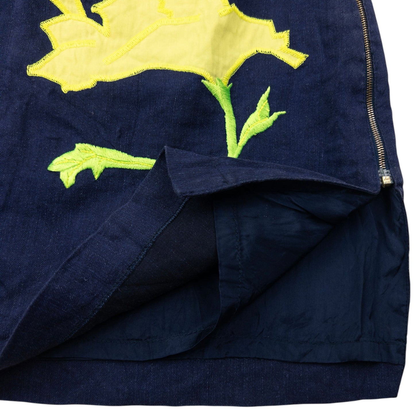 Vintage 2000s Versace Versus Embroidered Mini Skirt Womens Size W27 | W27, Multicoloured