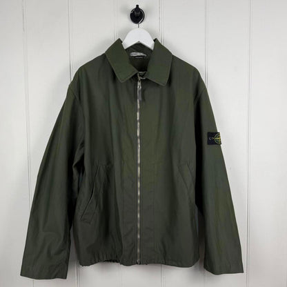 Stone Island Nylam Jacket – Olive Green (XXL) | XXL, Green