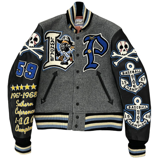 Whitesville Lawndale Pirates Varsity Jacket - S