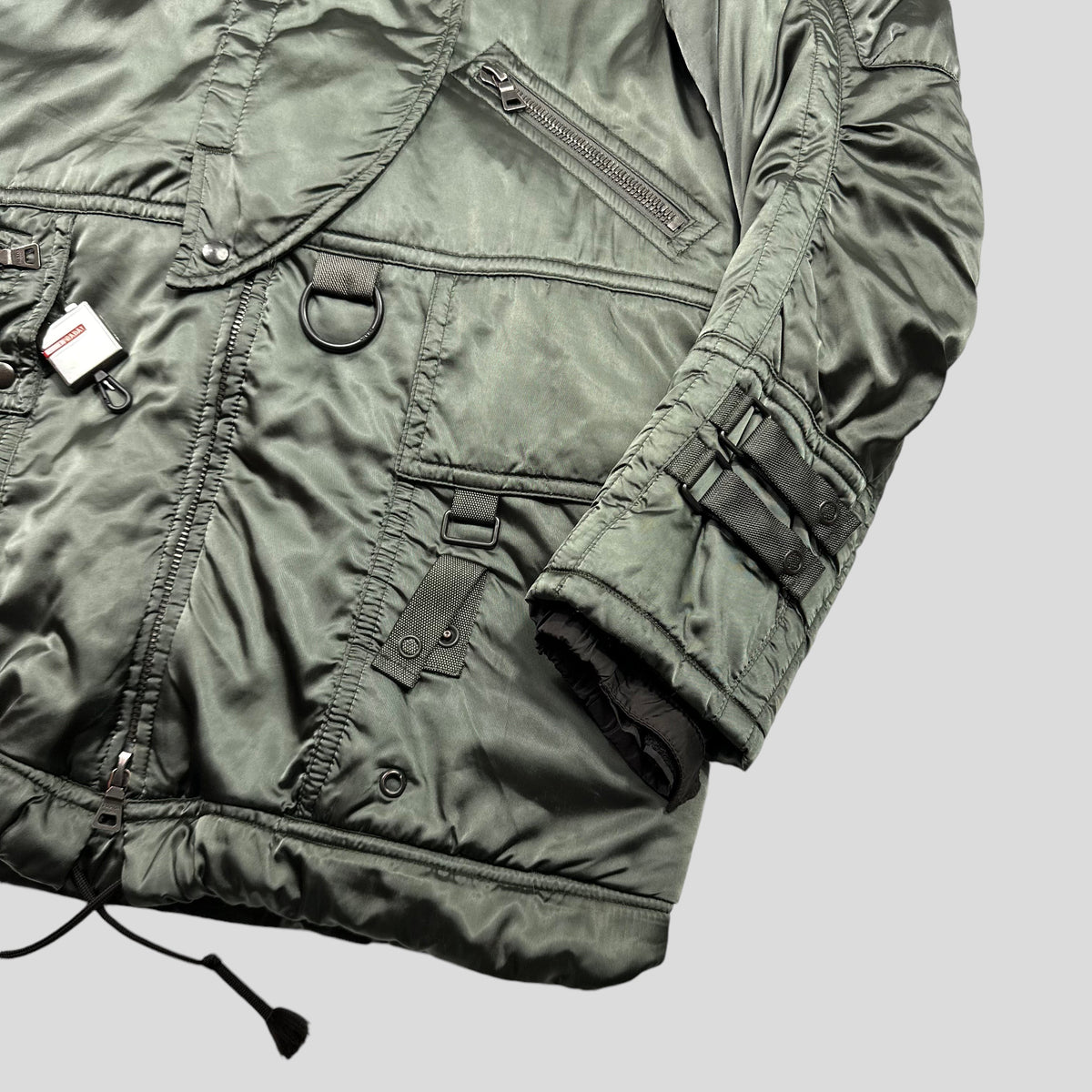 Prada Sport 2003 Astro Bondage Utility Jacket - IT40 | Small, Green