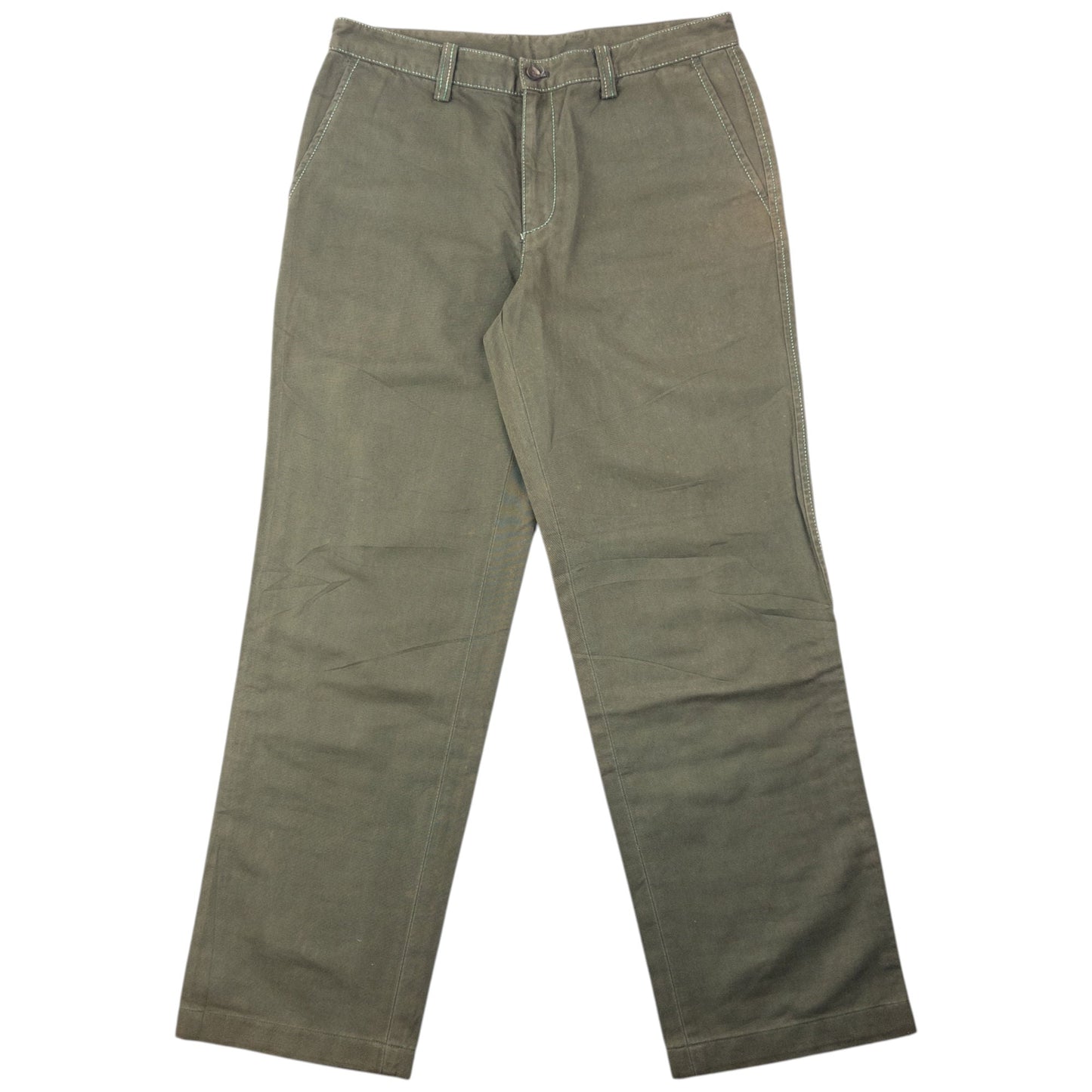 Vintage 2000s Issey Miyake Trousers Size W32 | W32, Green
