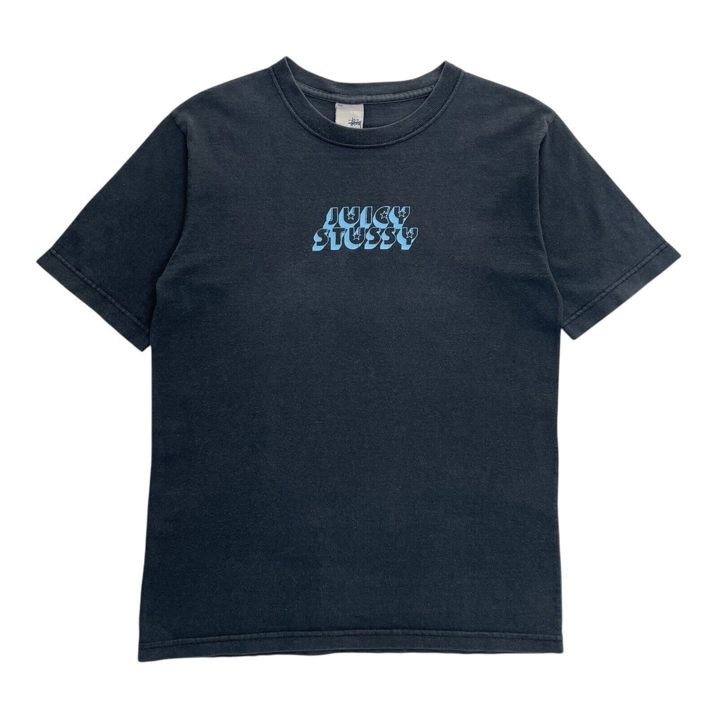 Vintage Stussy Juicy Stussy T Shirt, Size Medium Women's | Stussy, Navy