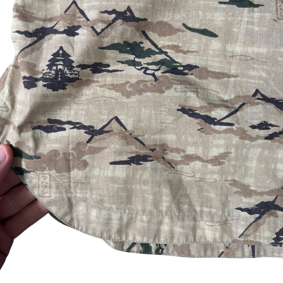 Maharishi 00's Bonsai Kimono Top UK 6/8 | 6/8, Beige