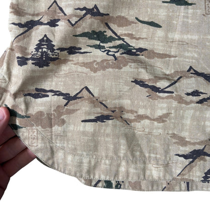 Maharishi 00's Bonsai Kimono Top UK 6/8 | 6/8, Beige