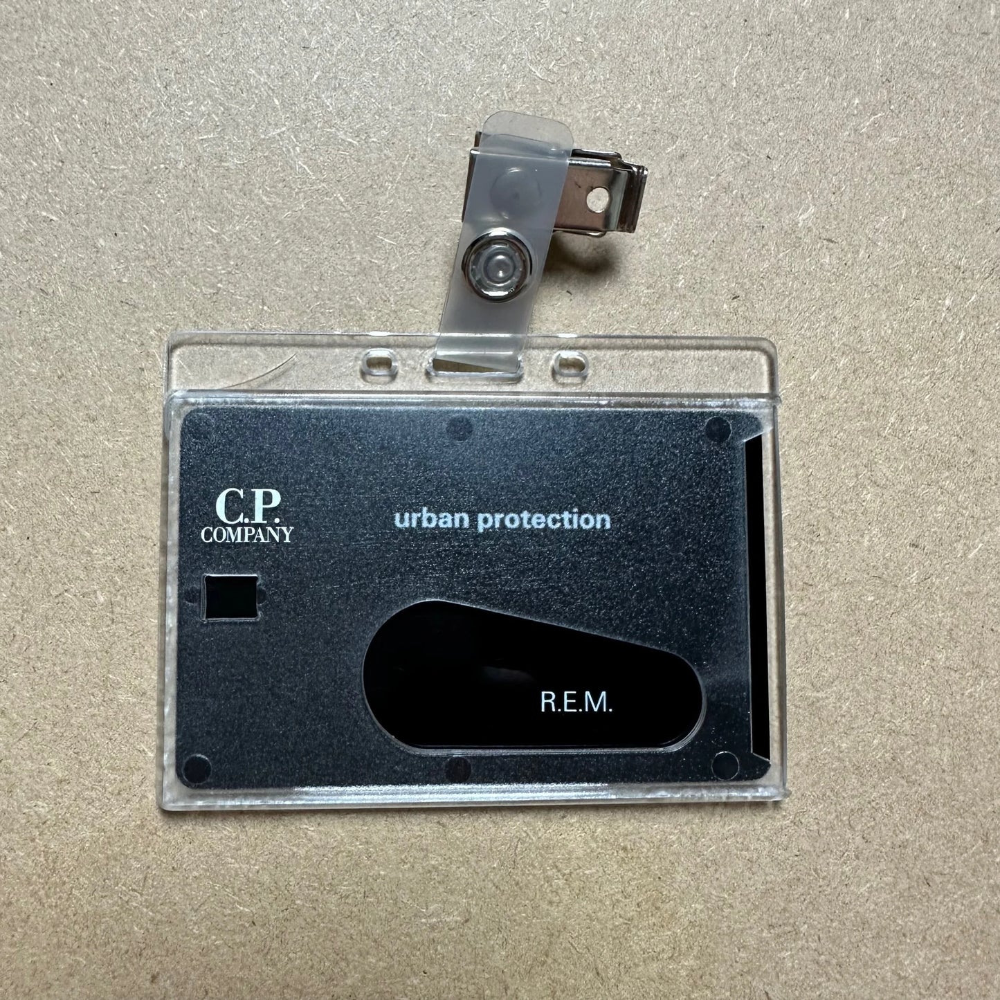 A/W 1999 Matt Black C.P. COMPANY Urban Protection R.E.M Jacket