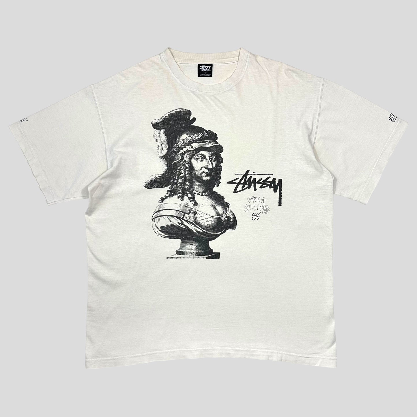 Stussy 2005 25th Anniversary Roman Statue T-shirt - L/XL