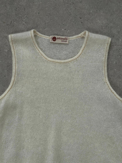 Italian Vintage 1990s Mohair Knit Top - S