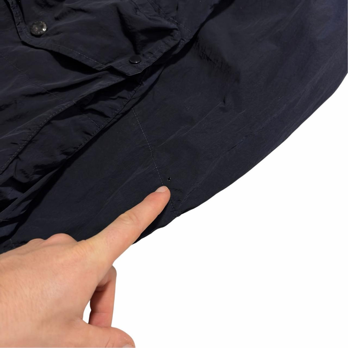 CP Company Multi Pocket Goggle Jacket | XL, Navy