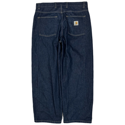 Carhartt Brandon Jeans In Navy ( L / W36 )