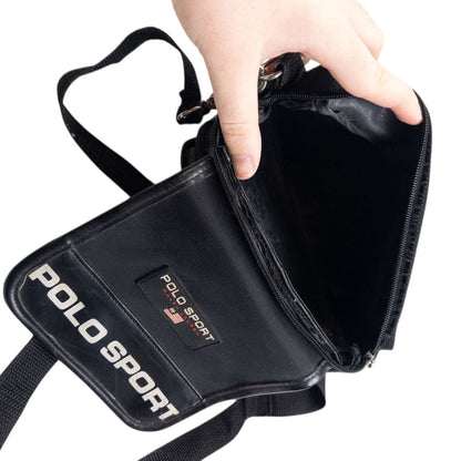 Vintage Polo Sport Ralph Lauren Crossbody Bag | O/S, Black
