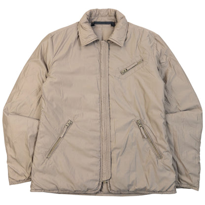 Vintage 2000s Armani Jeans Reversible Quilted Jacket Womens Size S | Small, Beige