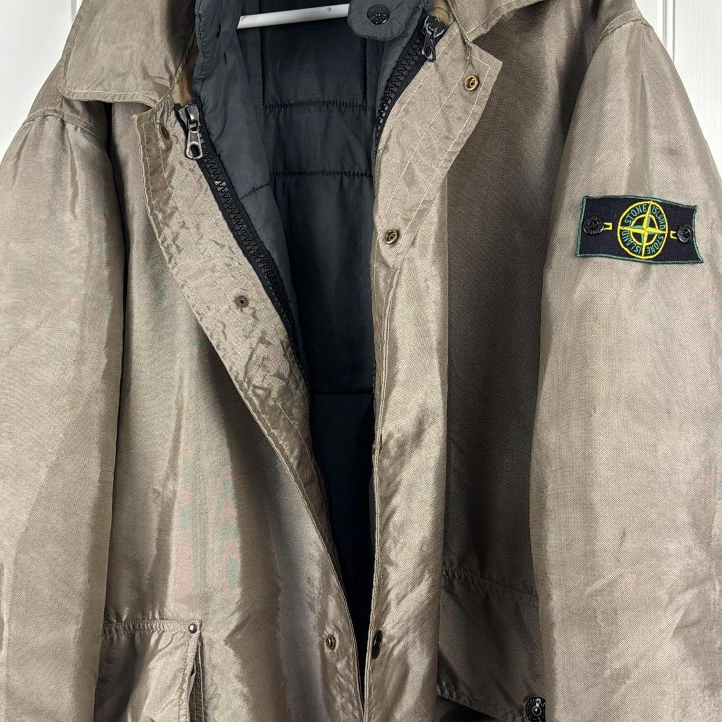 Stone Island Formula Steel Parka (L) | Large, Red